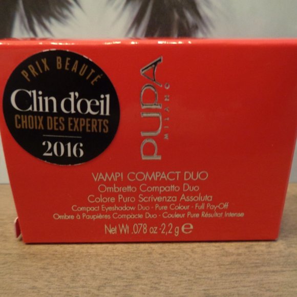 BOGO VAMP! COMPACT DUO EYESHADOW Pupa Milano made Italy - Picture 13 of 16
